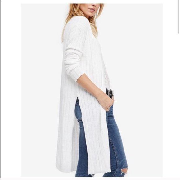 long white cardigan duster